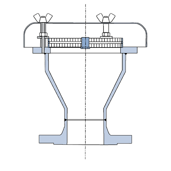 Anderson Greenwood Amal ERQ End­of­line deflagration flame arrester